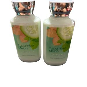 Bath & Body Works Cucumber Melon Body Lotion - Light Green